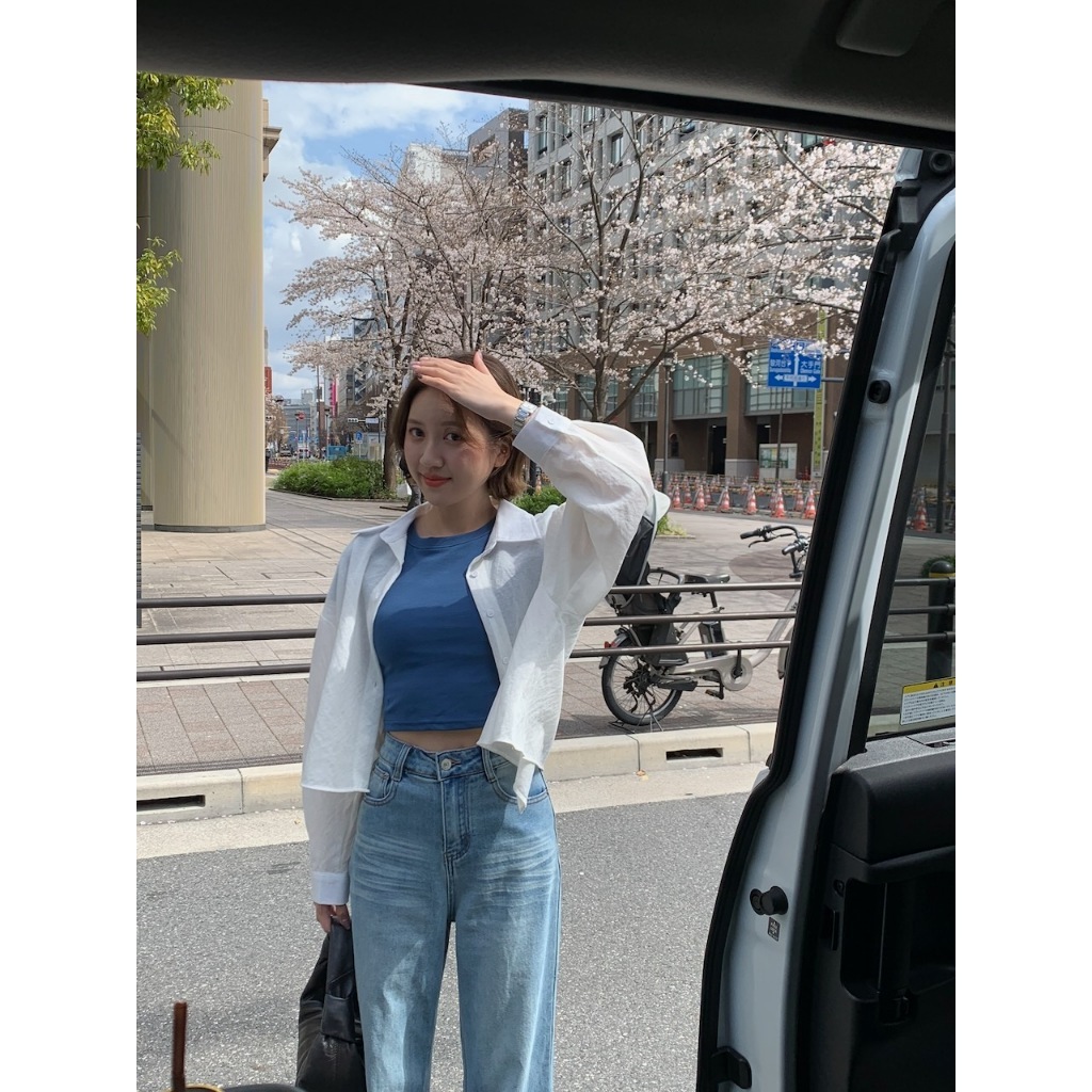 【imfine】慕斯感親膚的罩杯素tee #9886