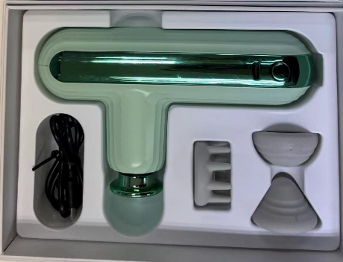 03.31DE27-石墨烯KM-石墨烯筋膜槍 (綠色) (黑色) (A27)