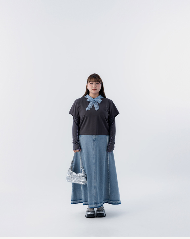 Marshmallow-patterned, cool-feeling cropped top, available in four colors (Sizes S/M/L/XL).【01099574】in stock+pre-order