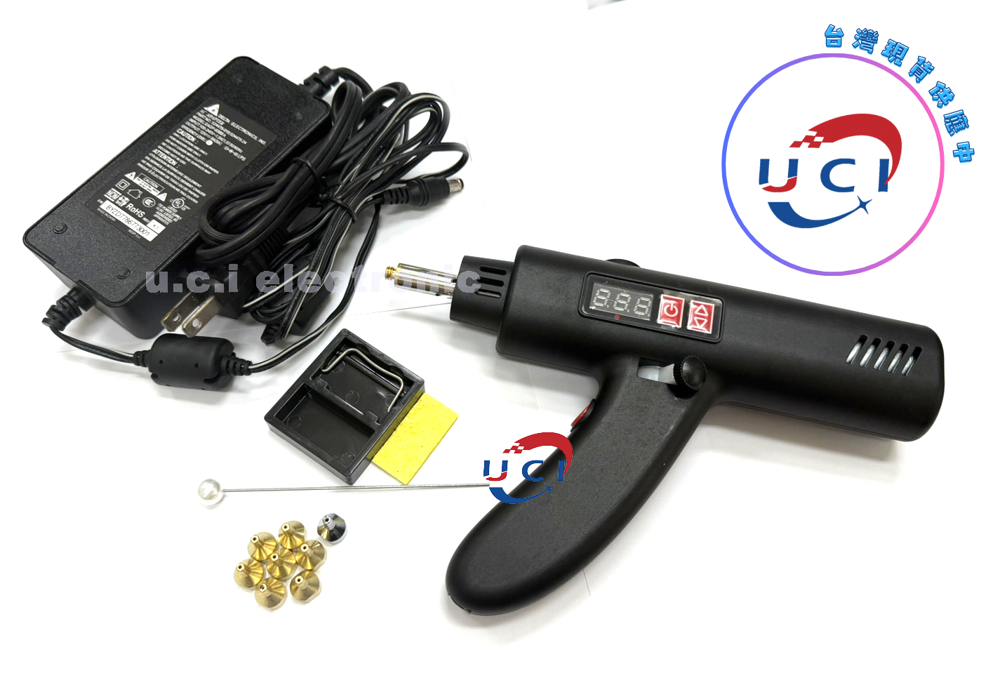 【UCI電子】(二Q-1)M50 防堵吸錫器 電熱真空吸錫器可調溫工業級數顯焊接工具