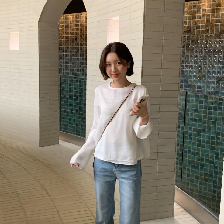 【imfine】小香絲光雙層感氣質上衣 #9887