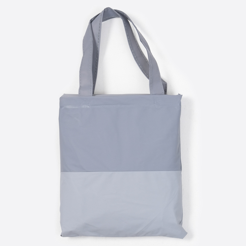 SP 大人用雙色雨衣/深灰×灰