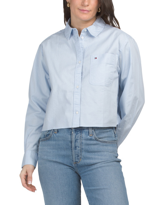 【預購】TOMMY HILFIGER H033118 經典 Oxford 長袖襯衫