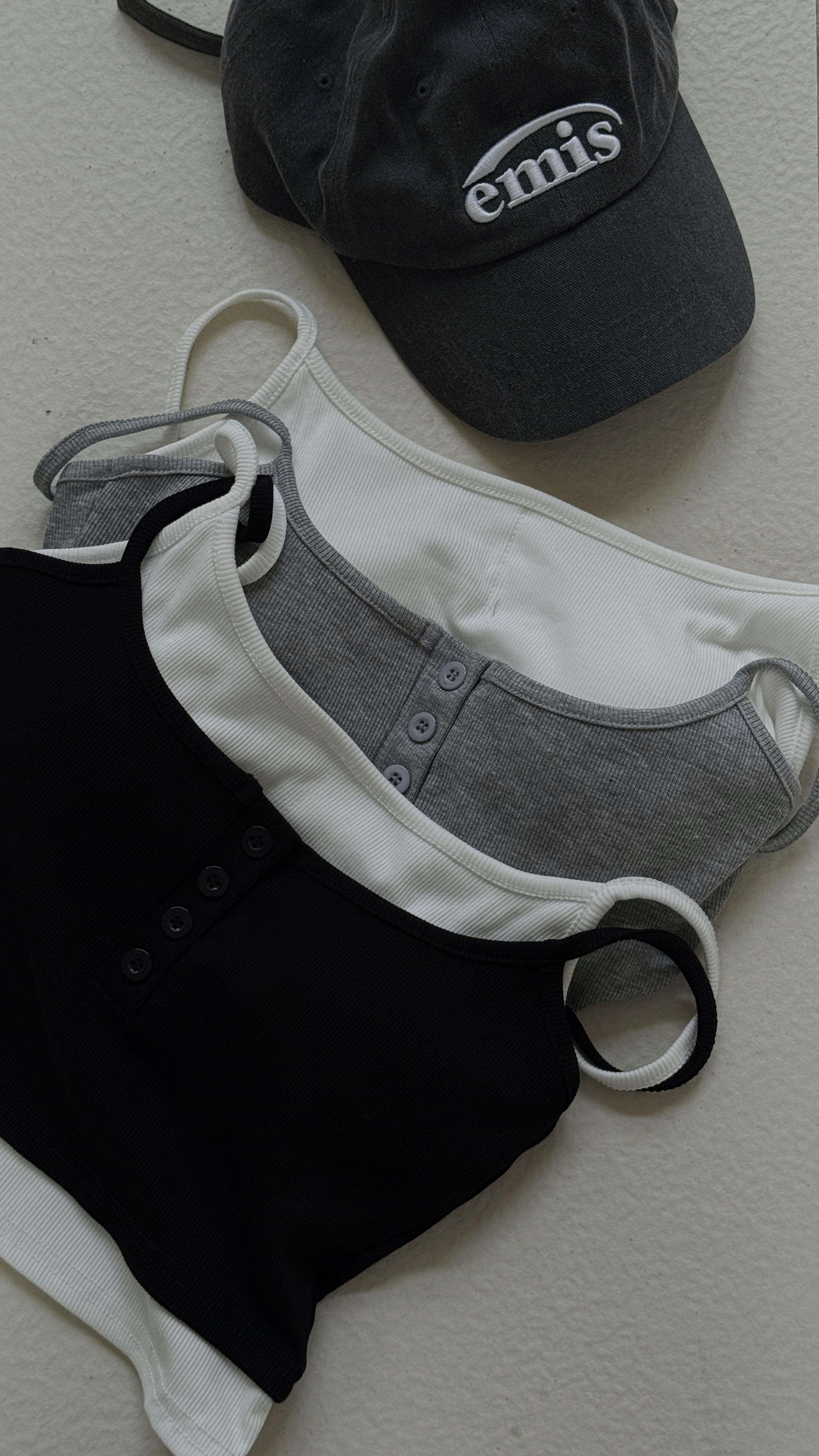 小眾設計感拼色bra top ( 2 colors )