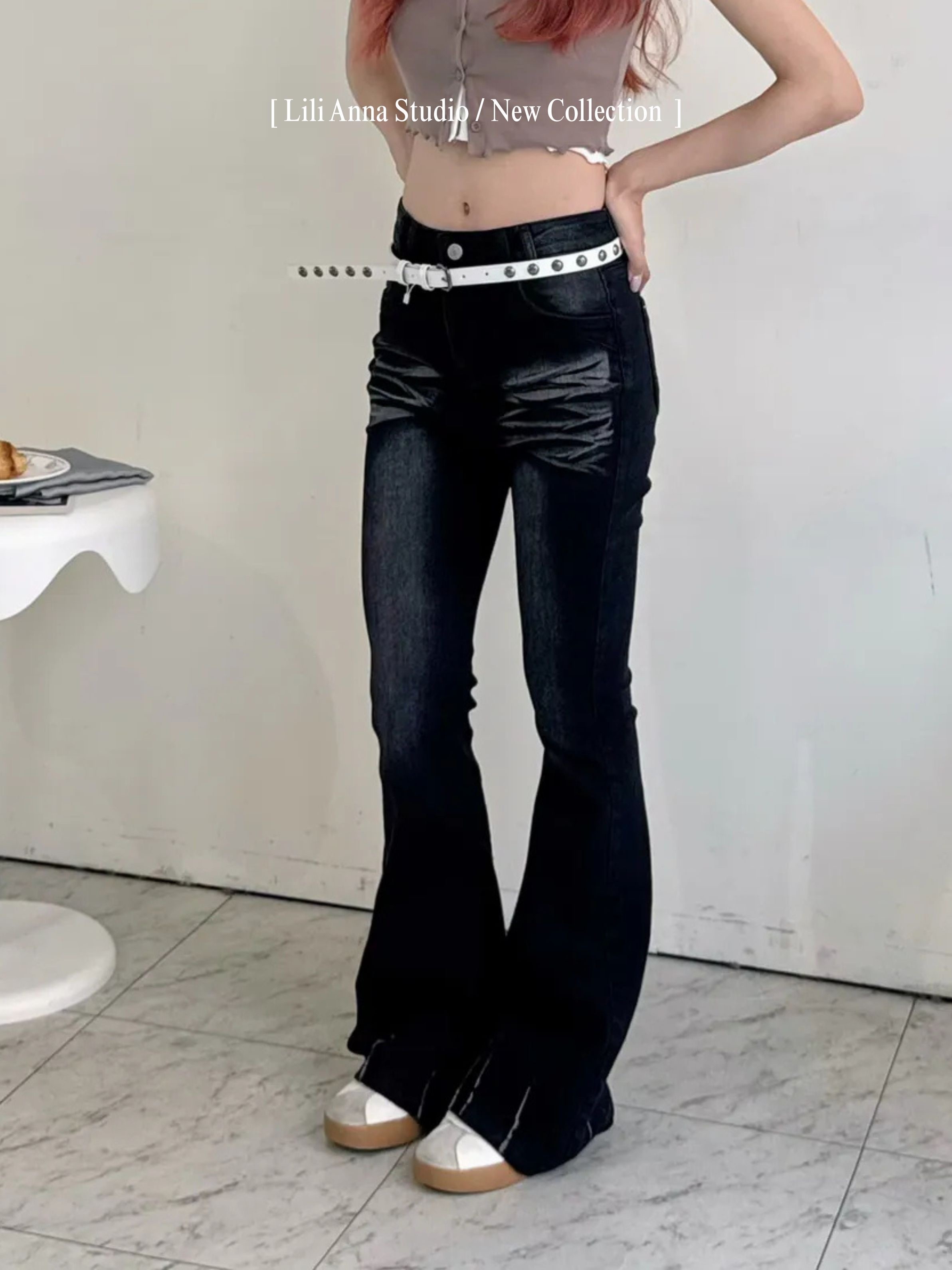 刷舊喇叭褲-0A67