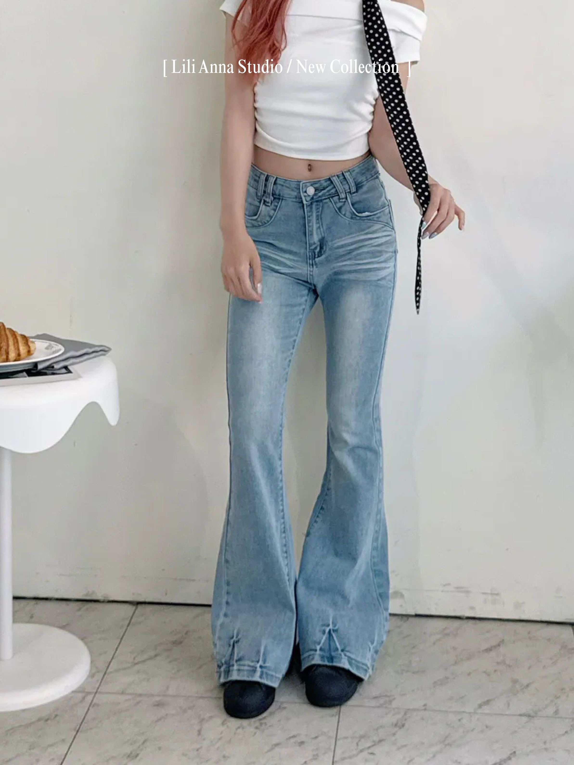 刷舊喇叭褲-0A67