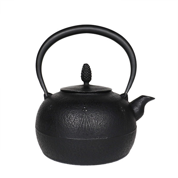 【金野和司】丸形松 鐵壺1.25L