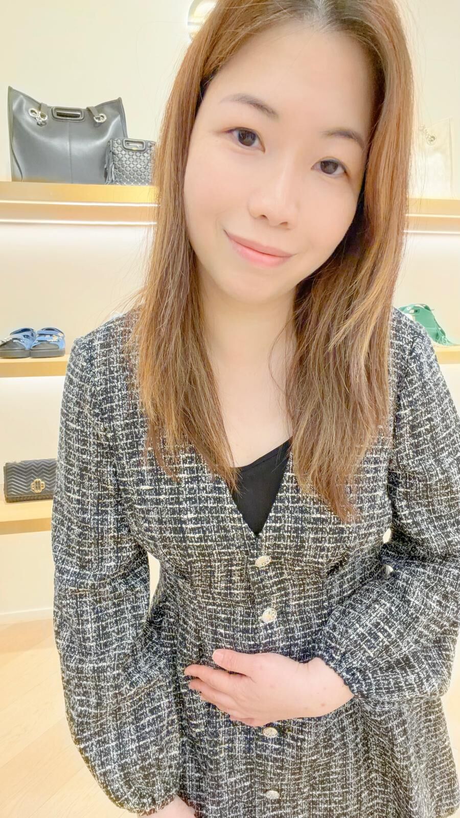 Maje 黑白連身上衣 #MFPRO03980