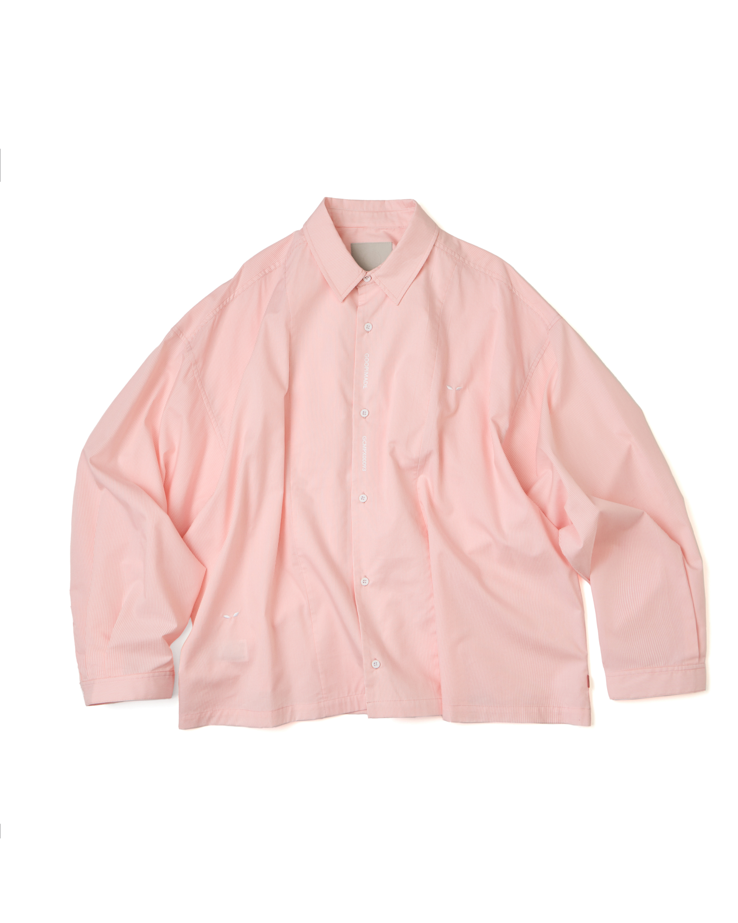 GOOPiMADE GCMP-S1 Hidden in Stripe Shirt - Pumpkin