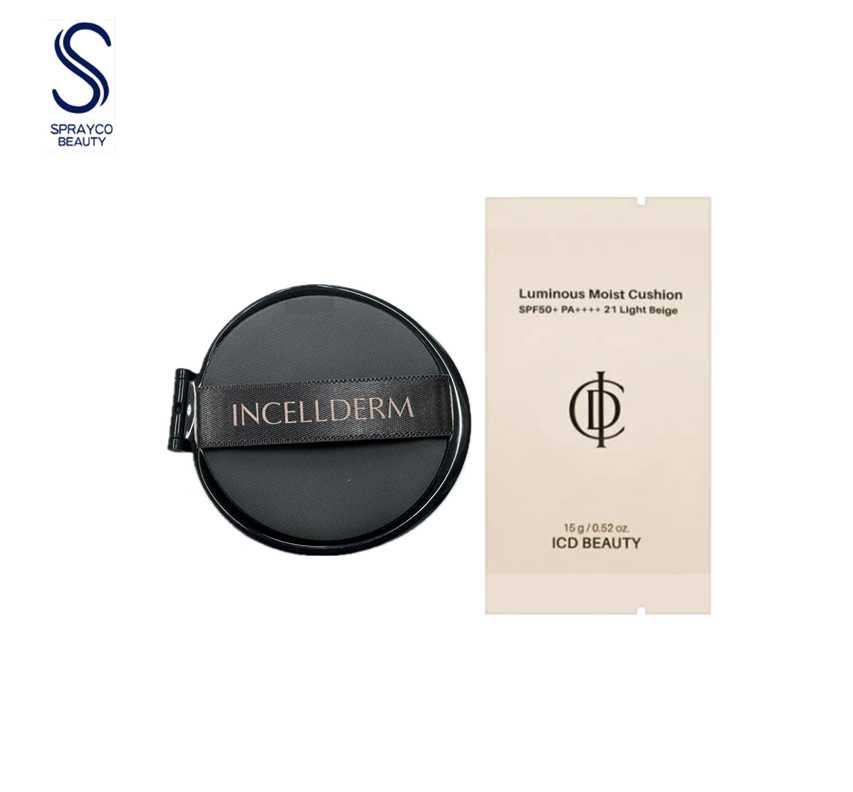 【 Riman ICD BEAUTY 輕盈潤澤氣墊粉底 補充裝 SPF50+ PA++++】#23Natural Beige