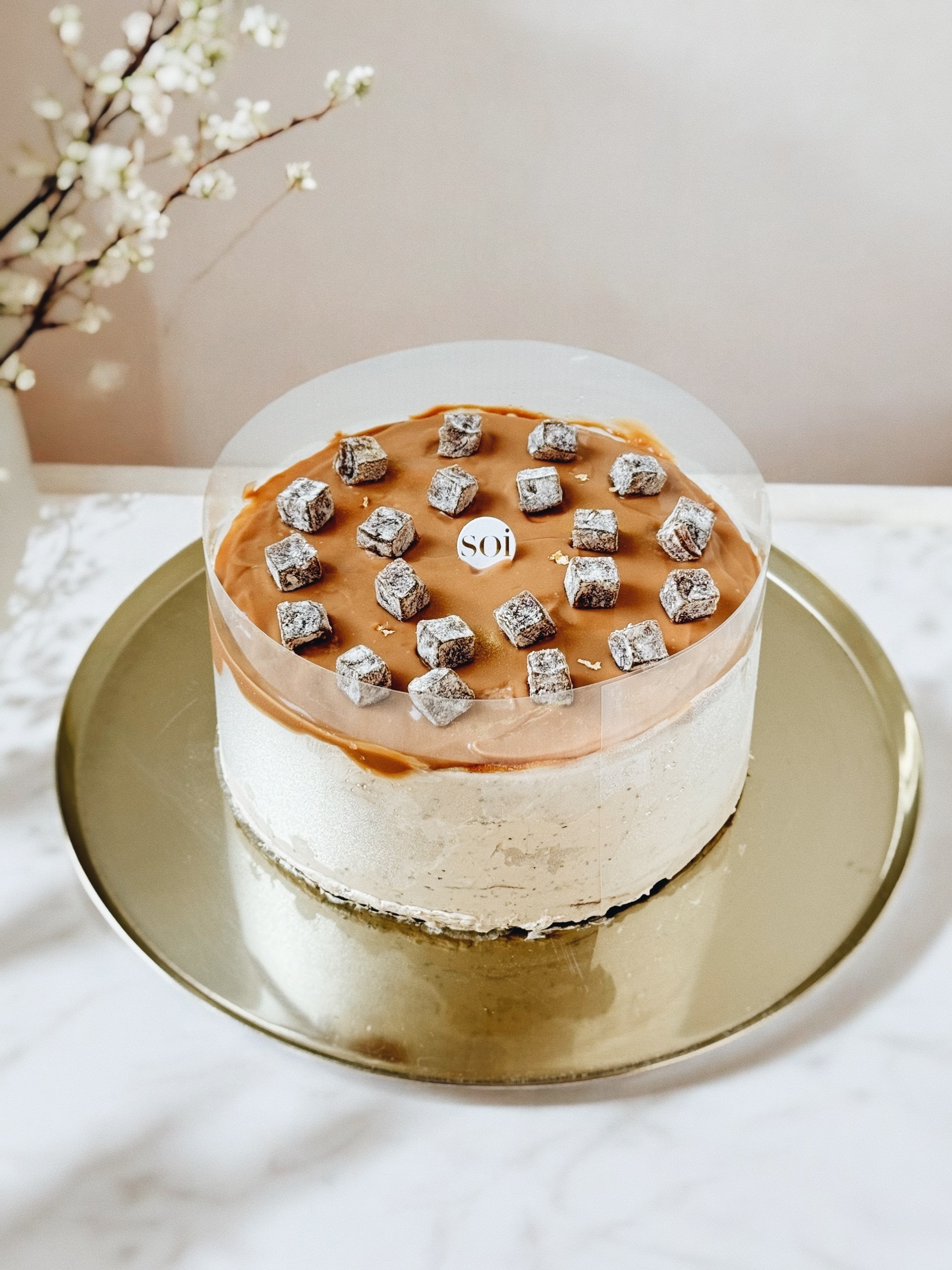 母親節限時免運♥︎全素伯爵珍奶千層旦糕6吋