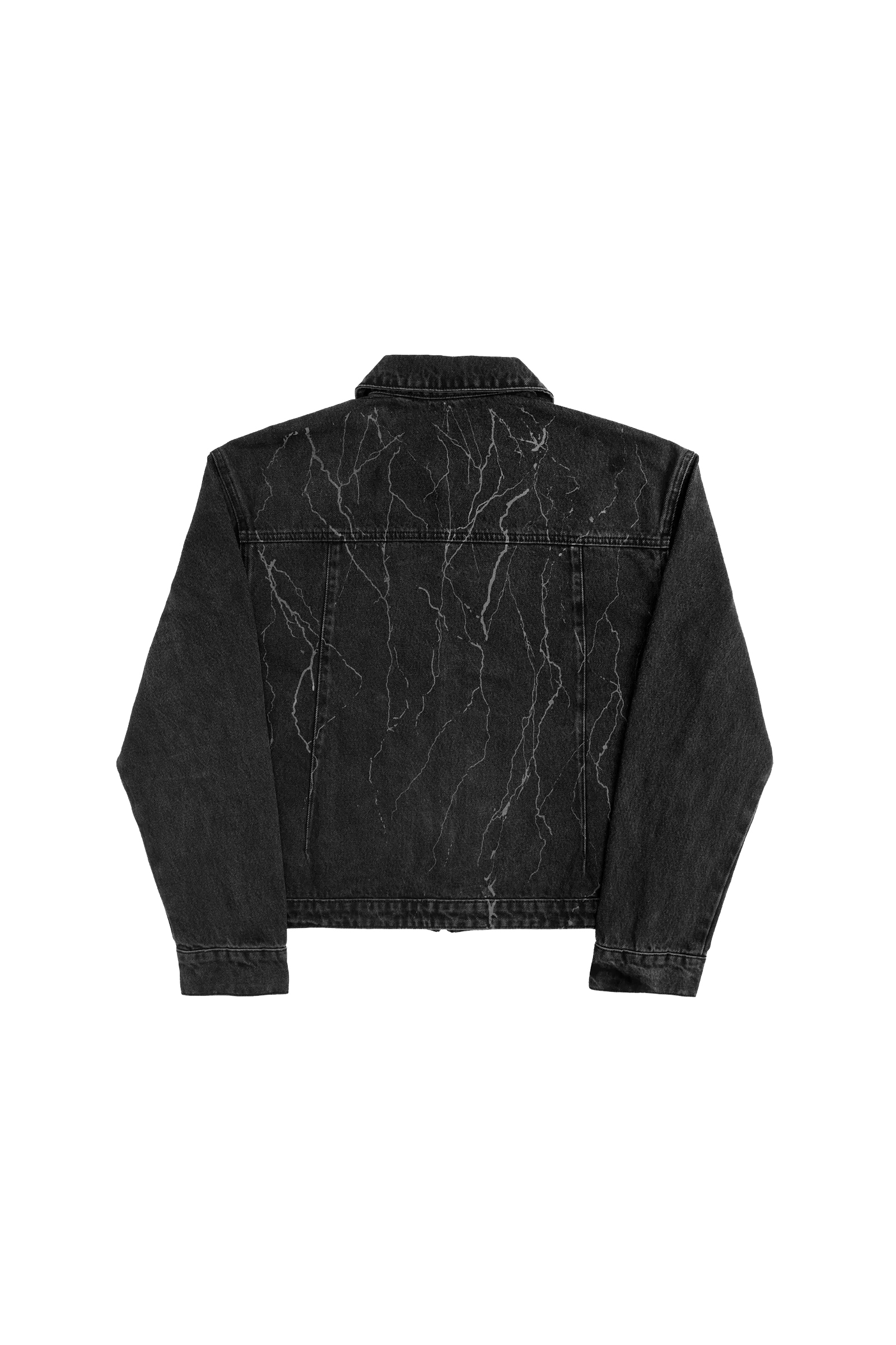 【車庫服飾】Anonymous Talking F25-J01 Zip-Up Denim Jacket