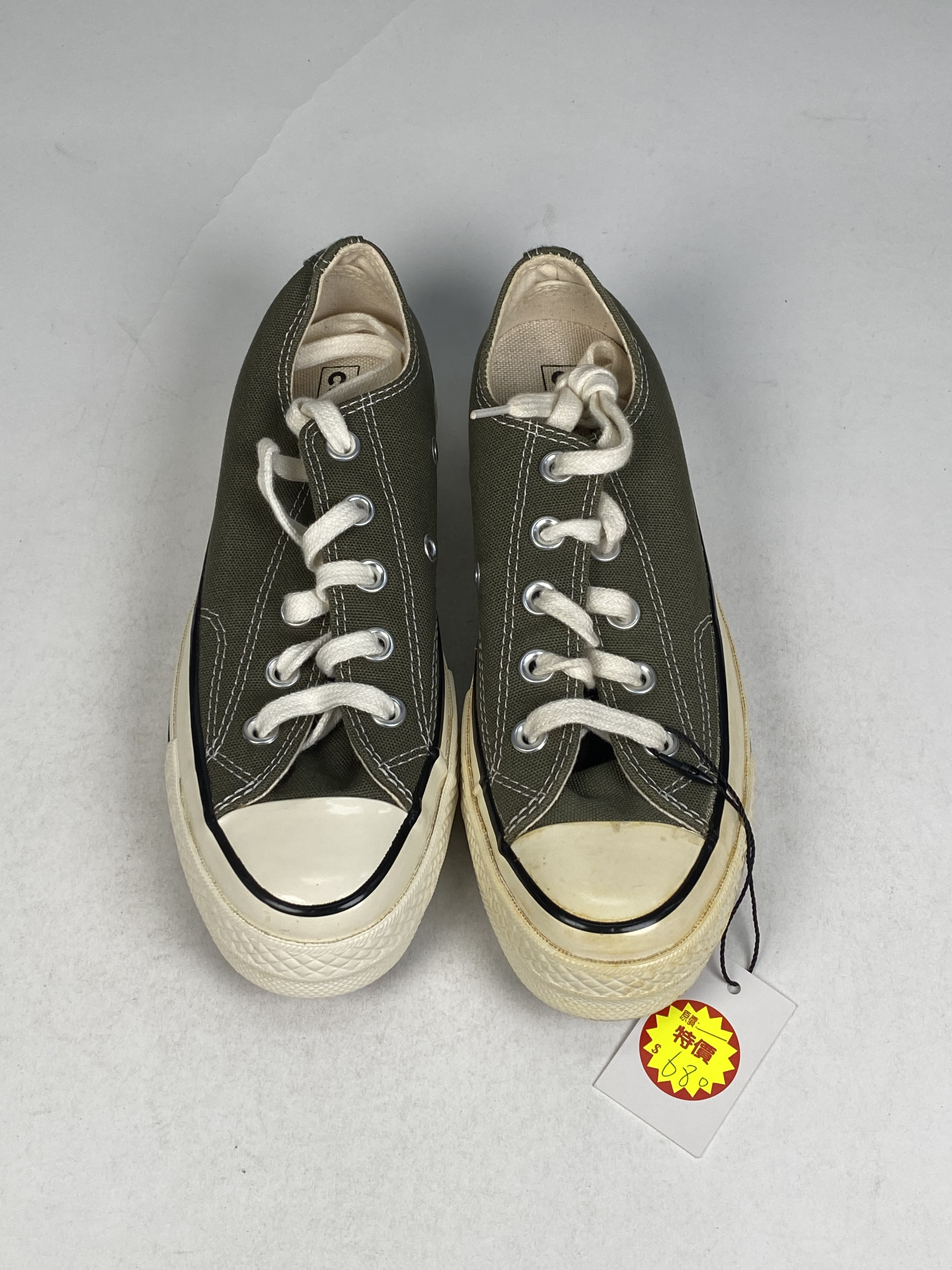 兩腳鞋面色差 162060C M3 1970 Chuck Taylor All Star’70 軍綠 墨綠