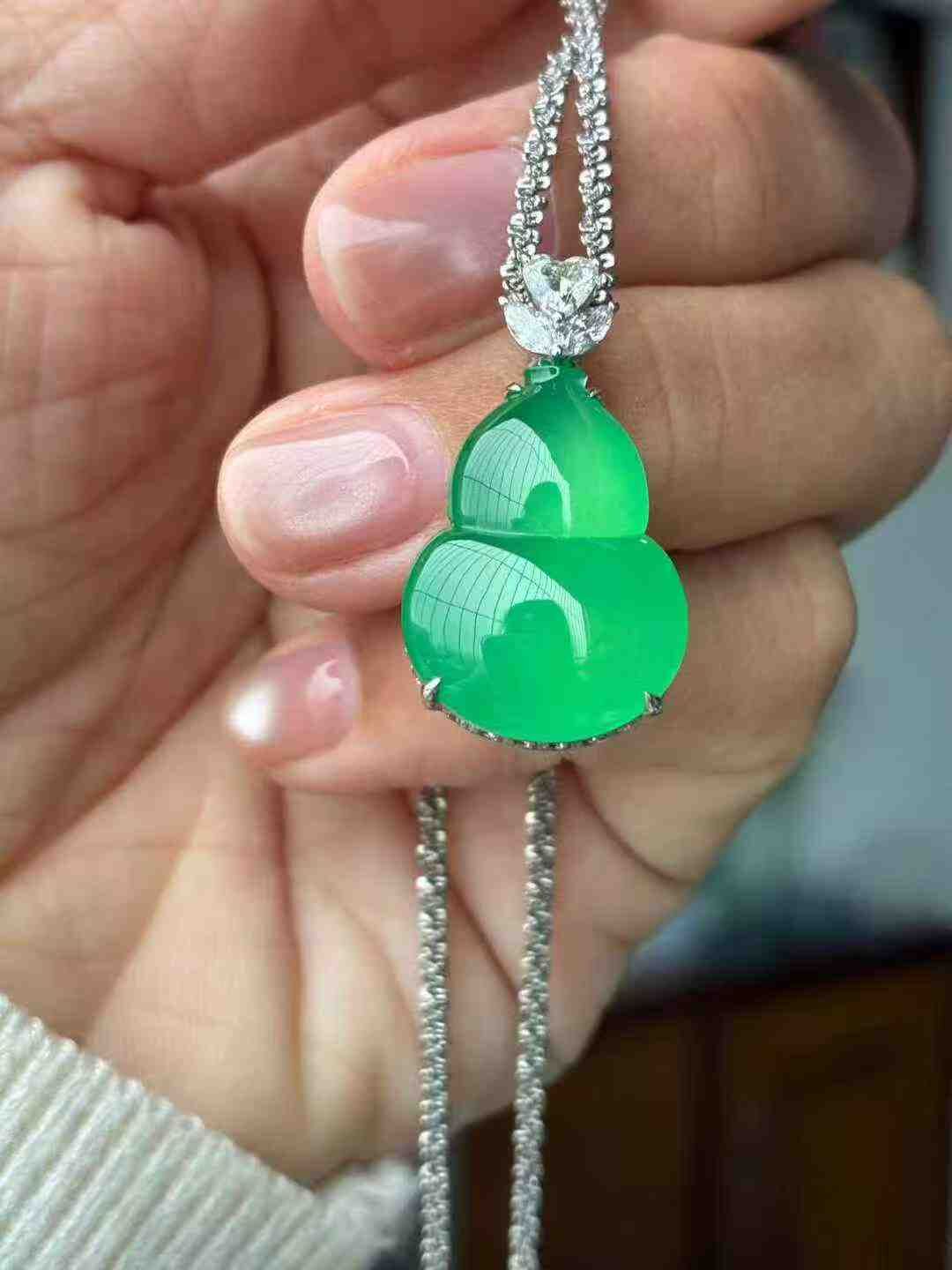 3165356 翡翠高冰木那陽綠葫蘆