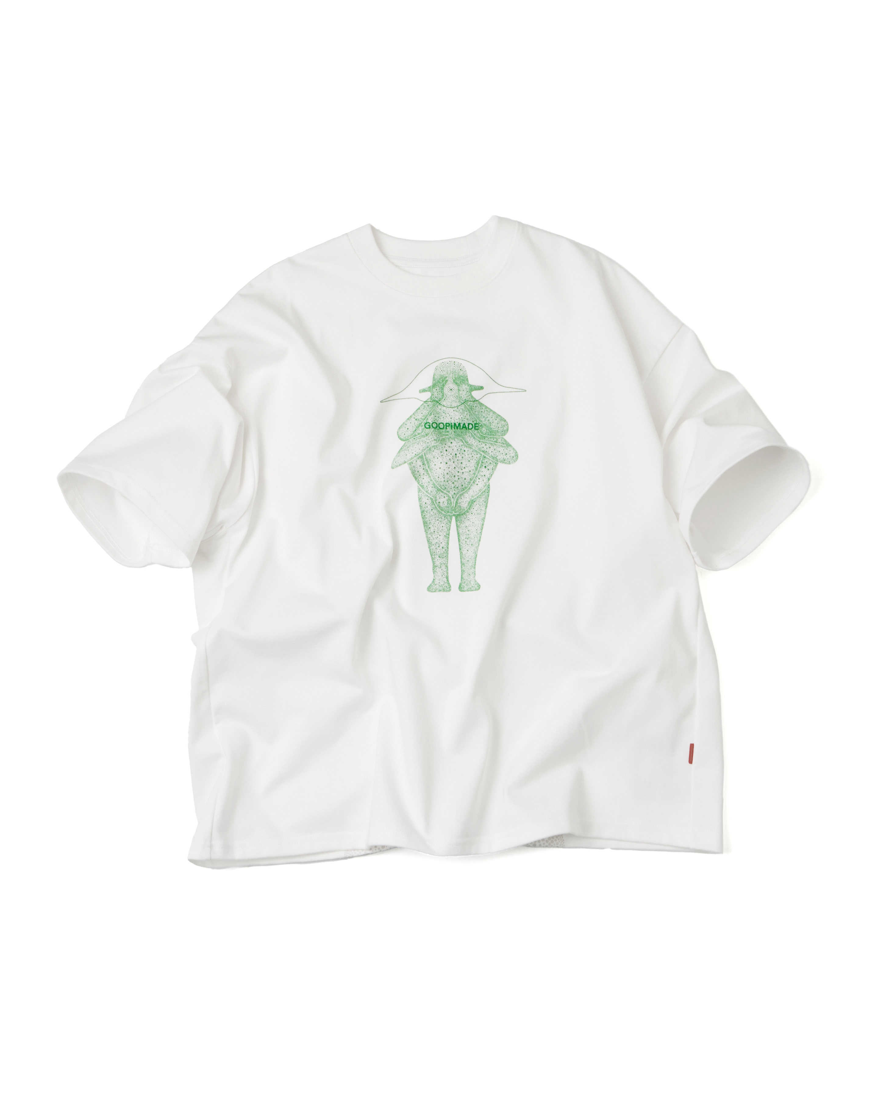 GOOPiMADE Prodip Leung - “孤僻” Starchild Tee - White
