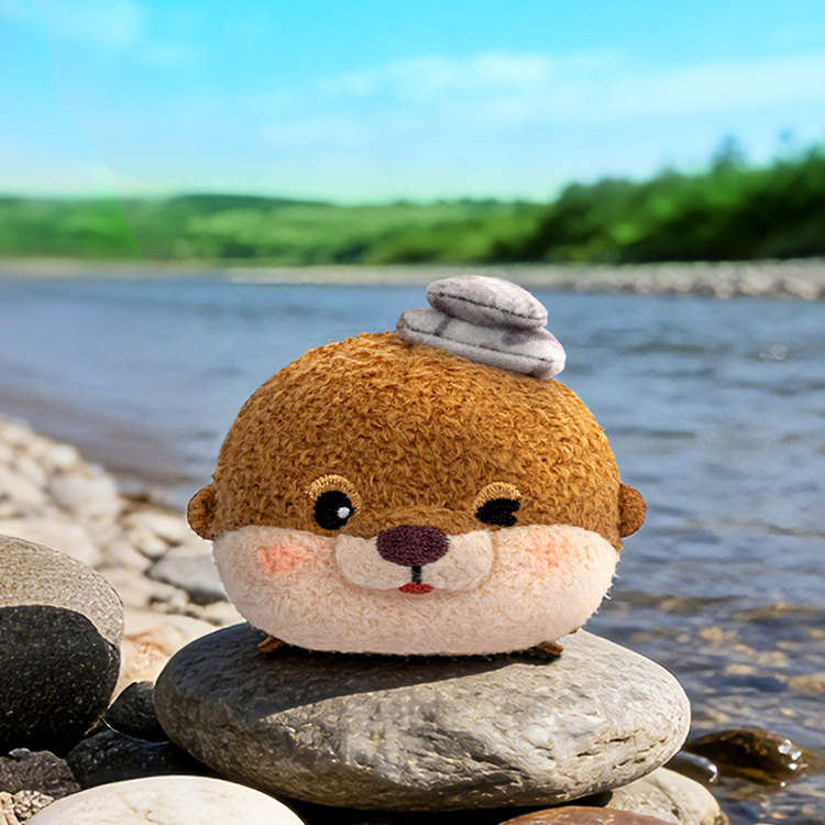 Bamboomates x Ocean Park 石頭水獺趴趴公仔