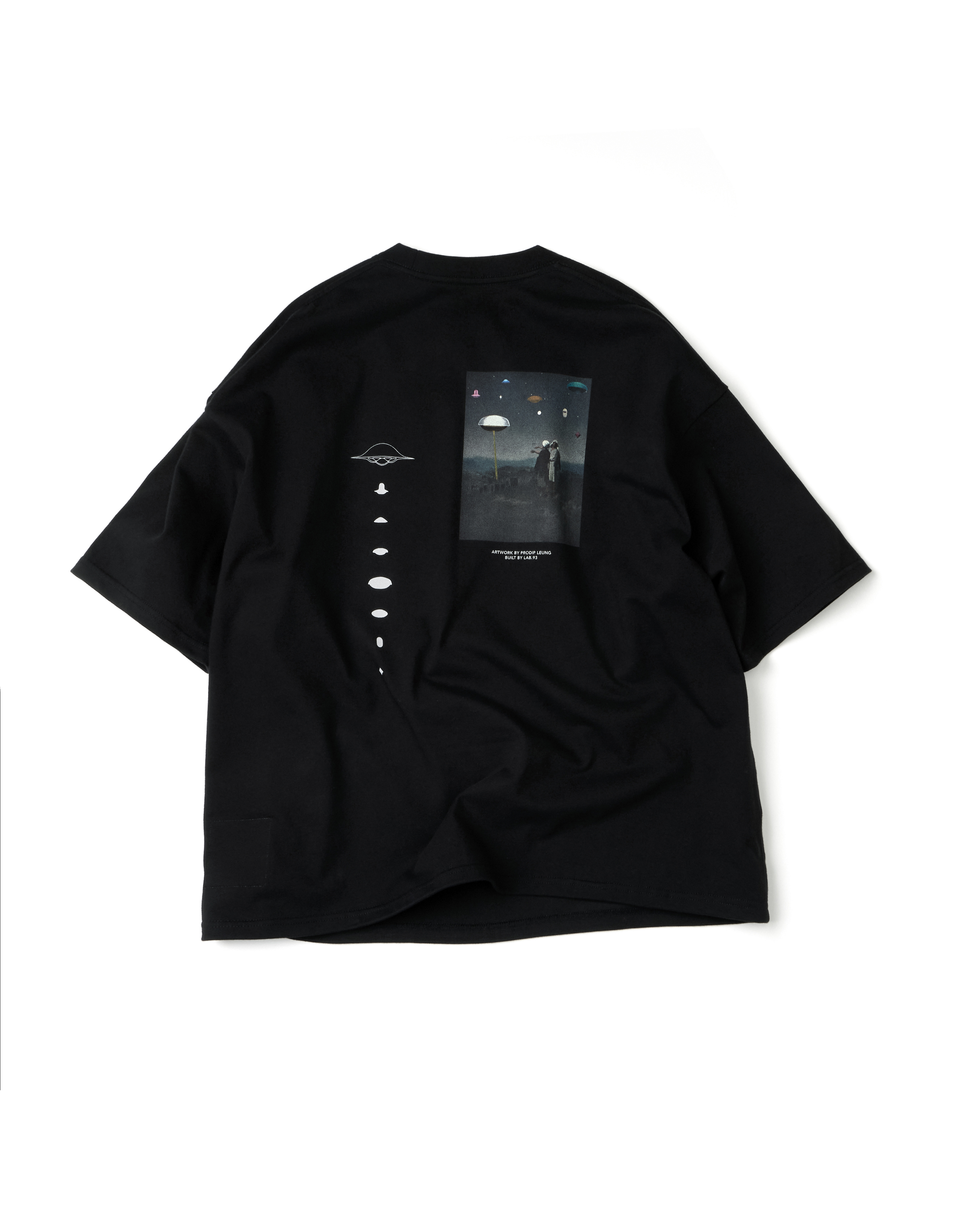 GOOPiMADE Prodip Leung - “UFO” Limited Logo Tee - Black
