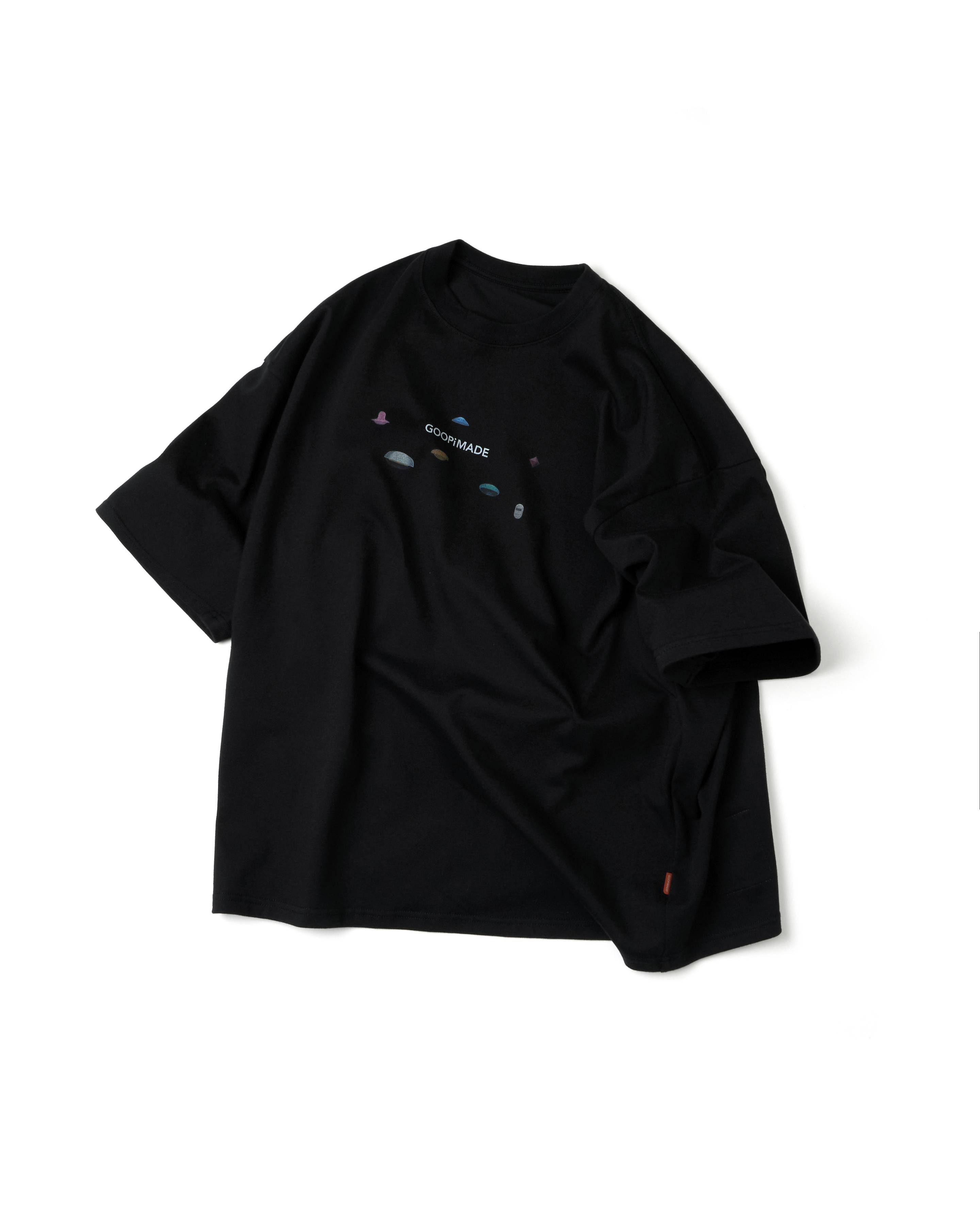 GOOPiMADE Prodip Leung - “UFO” Limited Logo Tee - Black