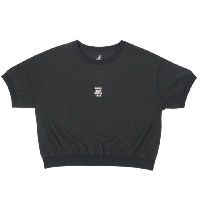 KANGOL 短T 黑色 涼感 短袖 上衣 女 6522101220