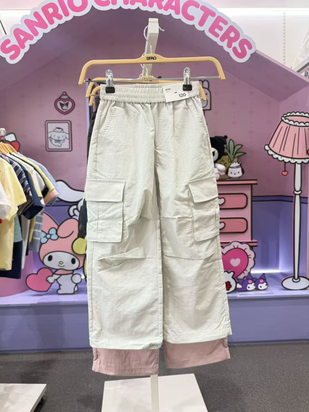 韓國代購 SPAO 兒童工裝褲SPJJG37G02