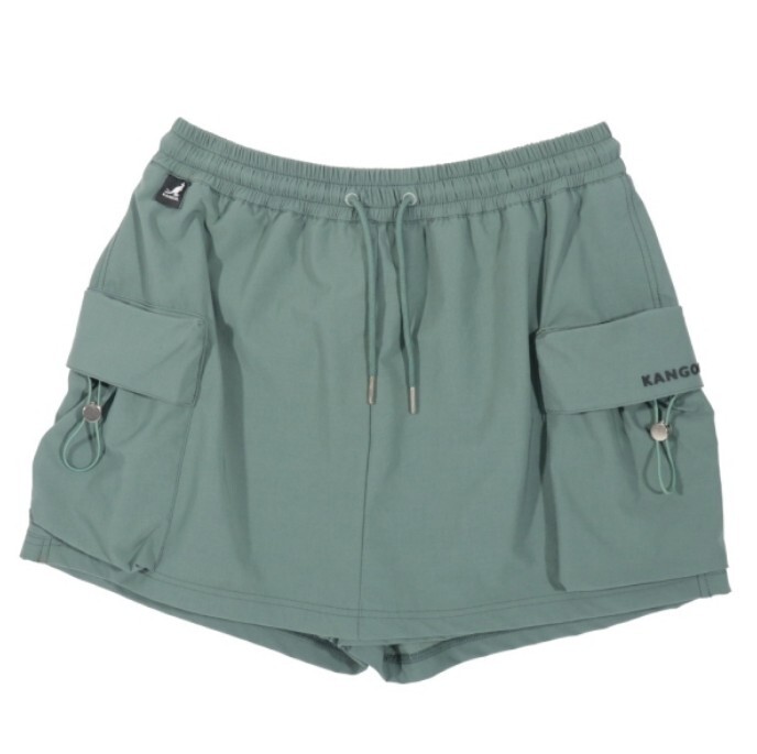 KANGOL 短裙 綠色 工裝 短褲裙 女 6522150172
