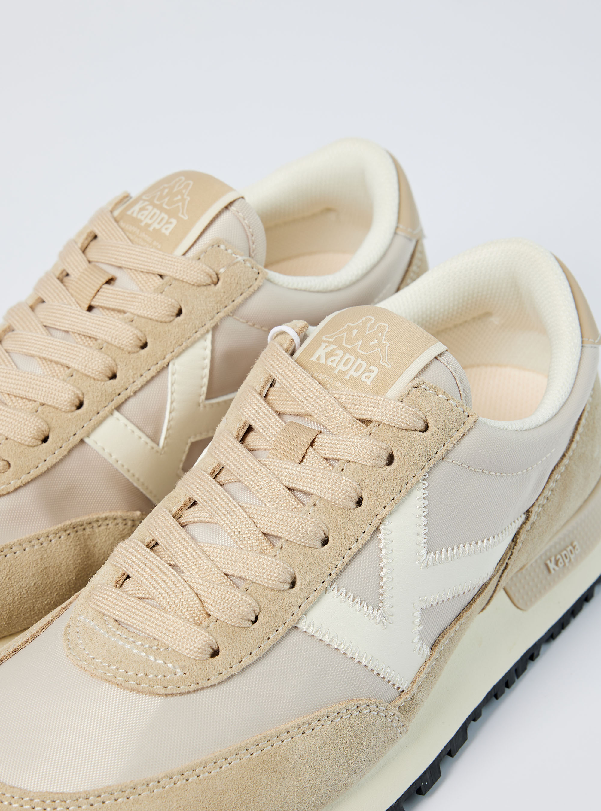 女款 街頭復古休閒運動鞋 (米棕)