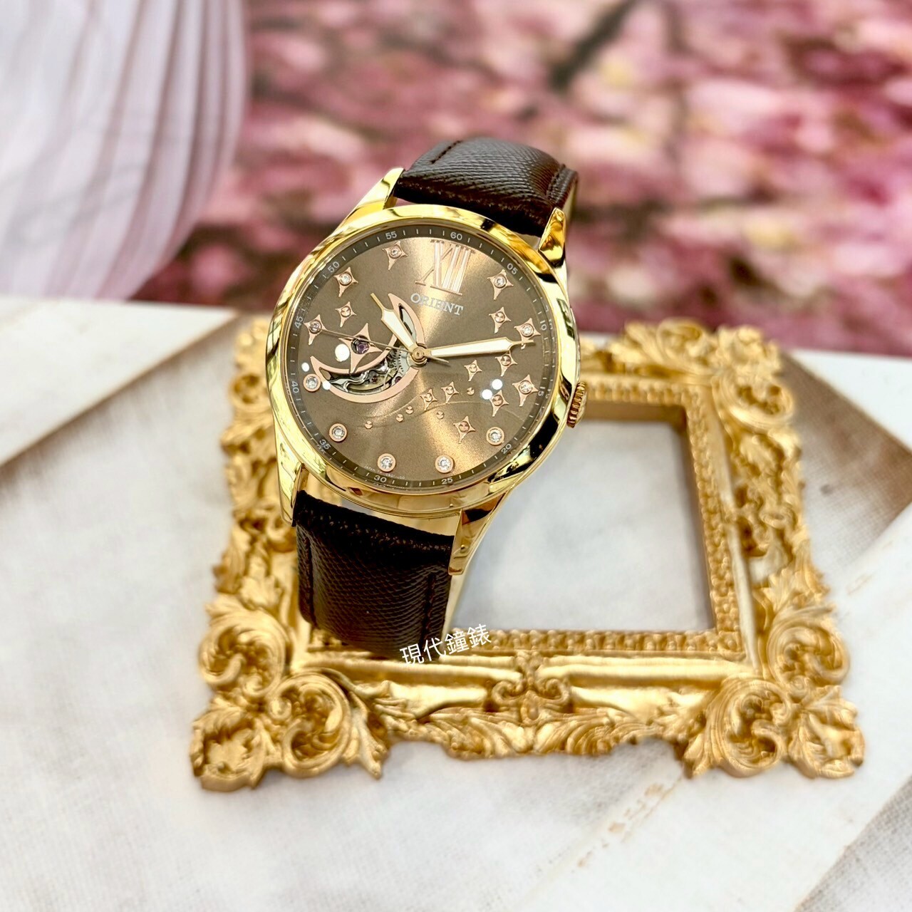 【Orient東方】東方機械女錶CDB0109TL 36mm 現代鐘錶