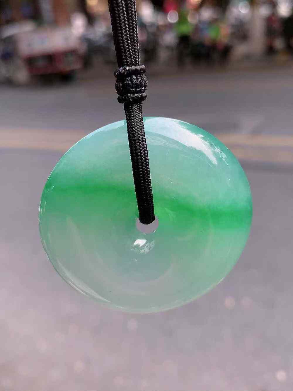 3165360 翡翠高冰平安扣 (48.5mm直徑)