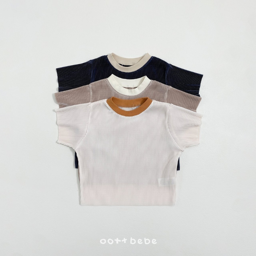 韓國🇰🇷OOTTBEBE 閃亮百褶寬褲套裝(XS-XL)