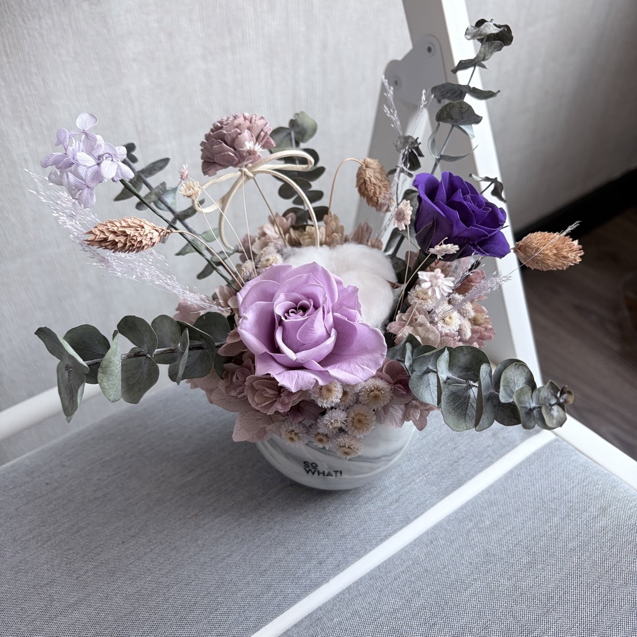 月光紫・永生盆花・日本永生玫瑰・可宅配（外縣市限本島)