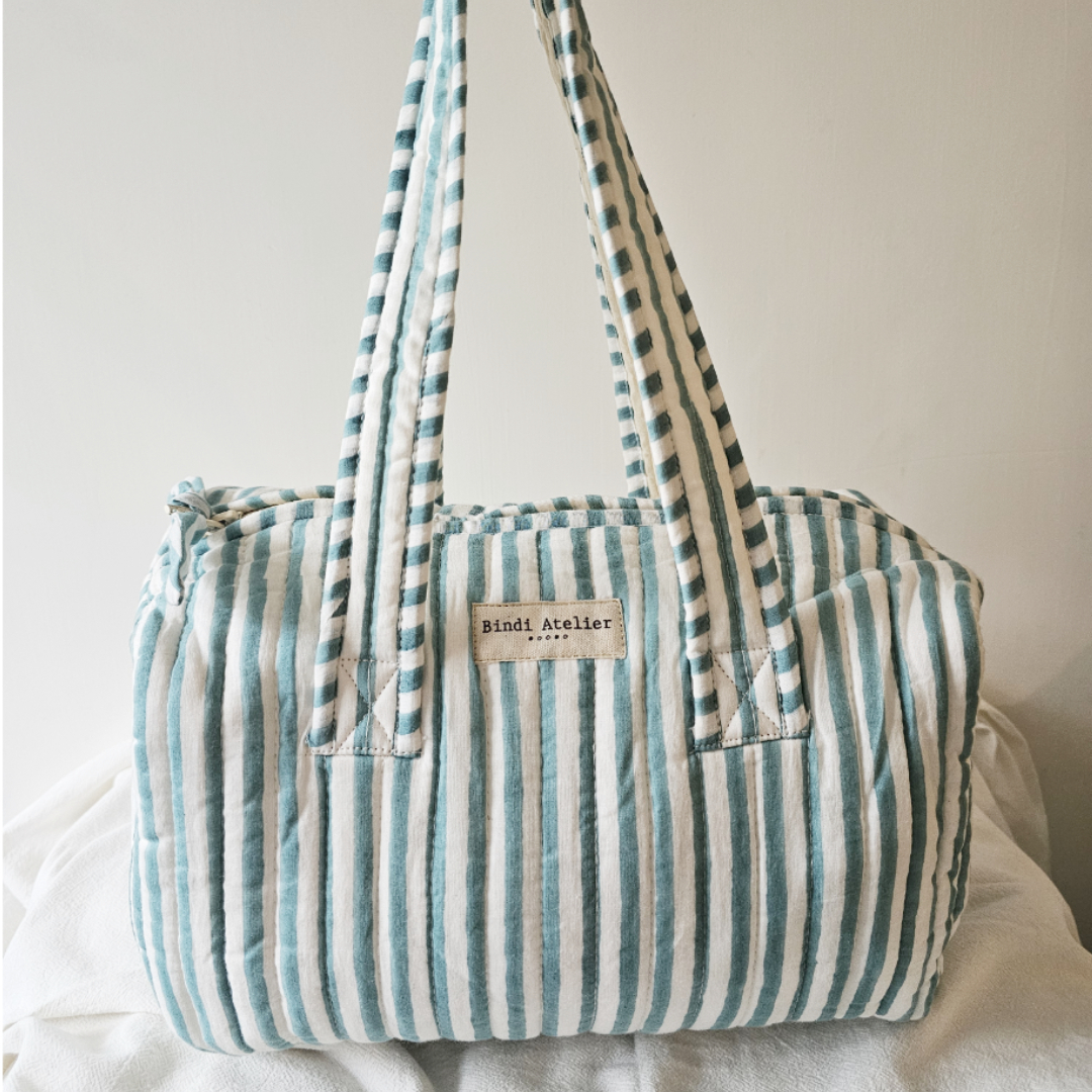 蓋比水漾藍 | 手提小包