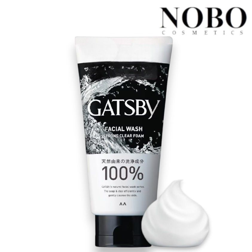 男士冰爽竹炭潔面乳 130g (平行進口)