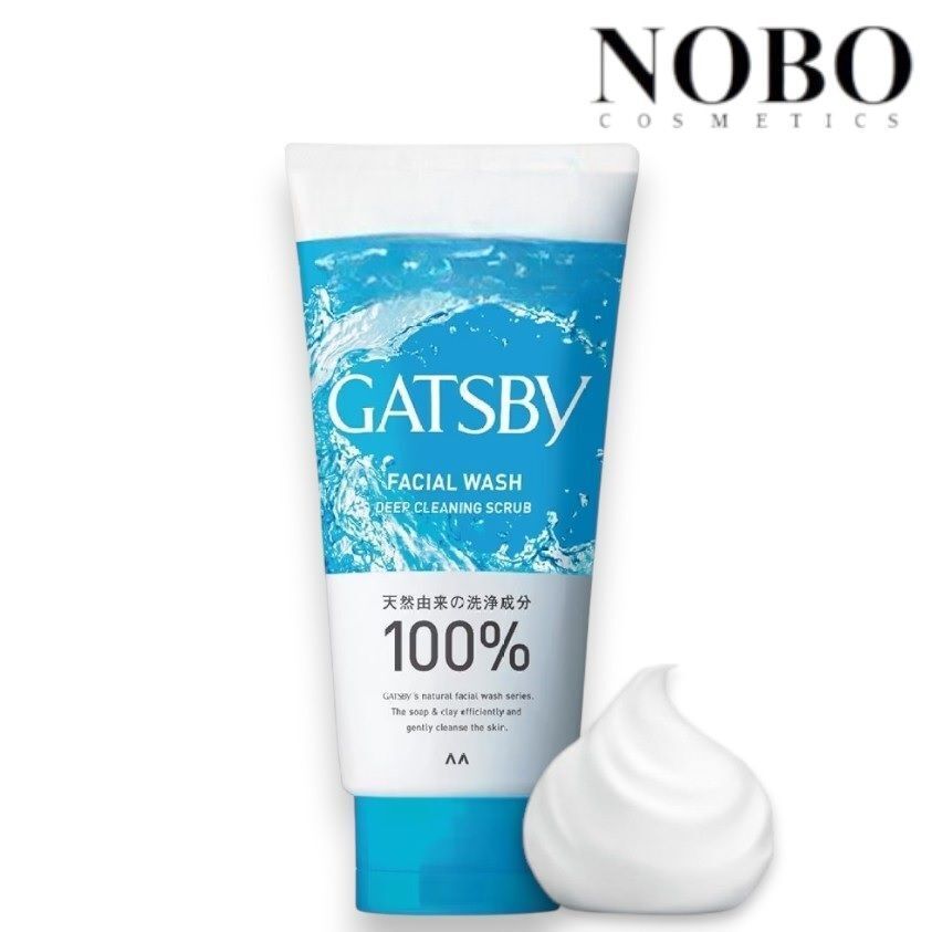 男士納米纖維磨砂潔面膏 130g (平行進口)