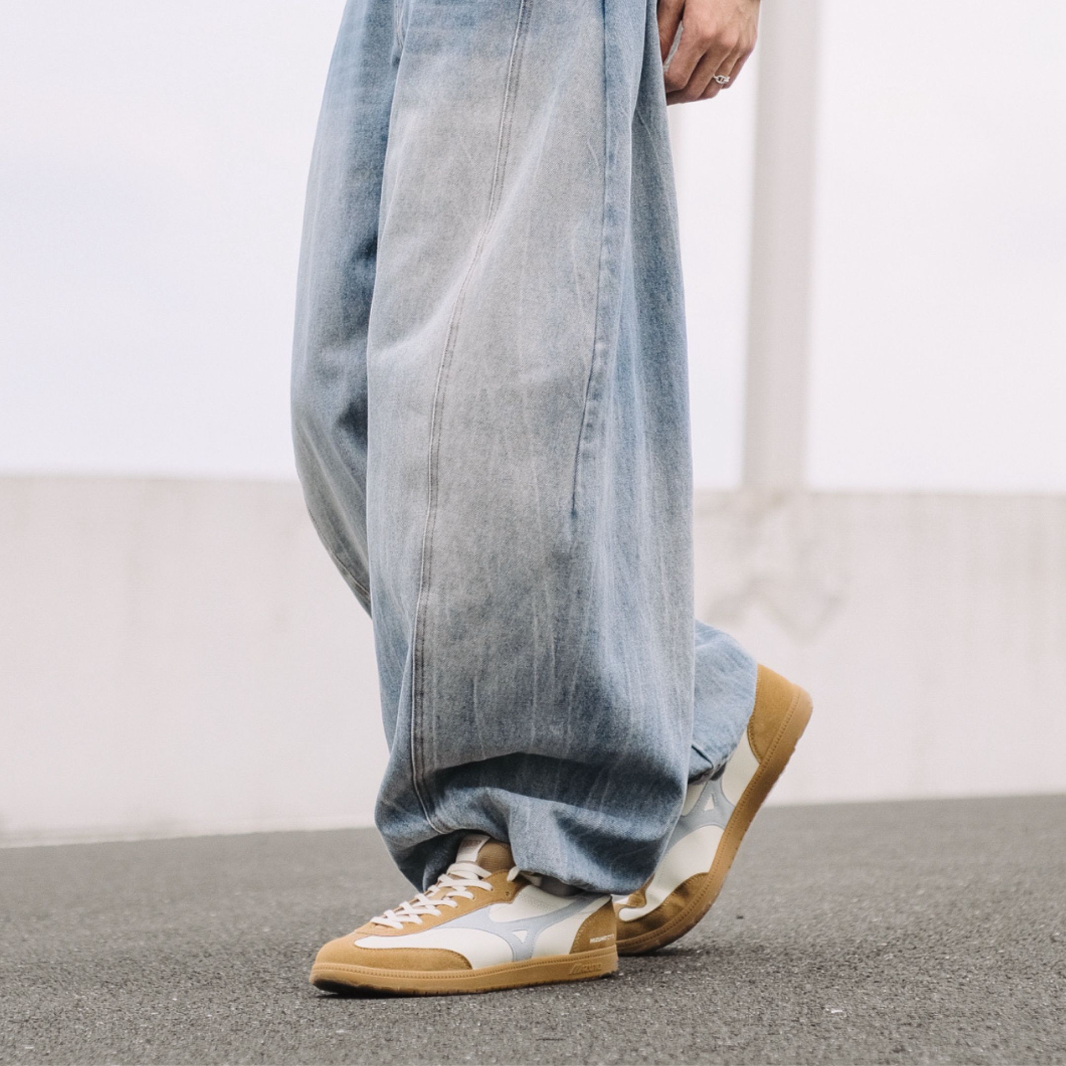 NICEDAY 代購 Mizuno CT Club 01 米黃藍 米藍 天藍 奶茶 棕 摩卡 薄底 復古 D1GH262707