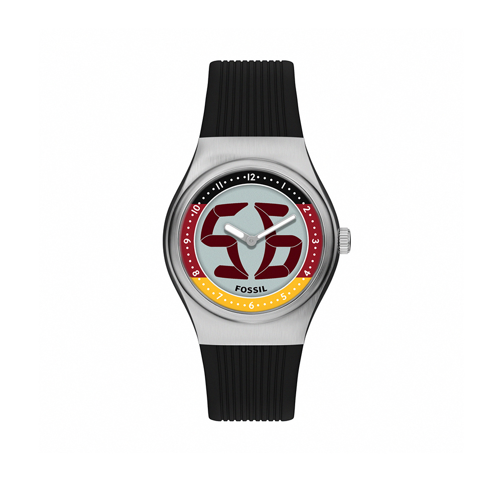 Big Tic World Flags系列限定手錶-德國配色 黑色橡膠錶帶 40 MM LE1239