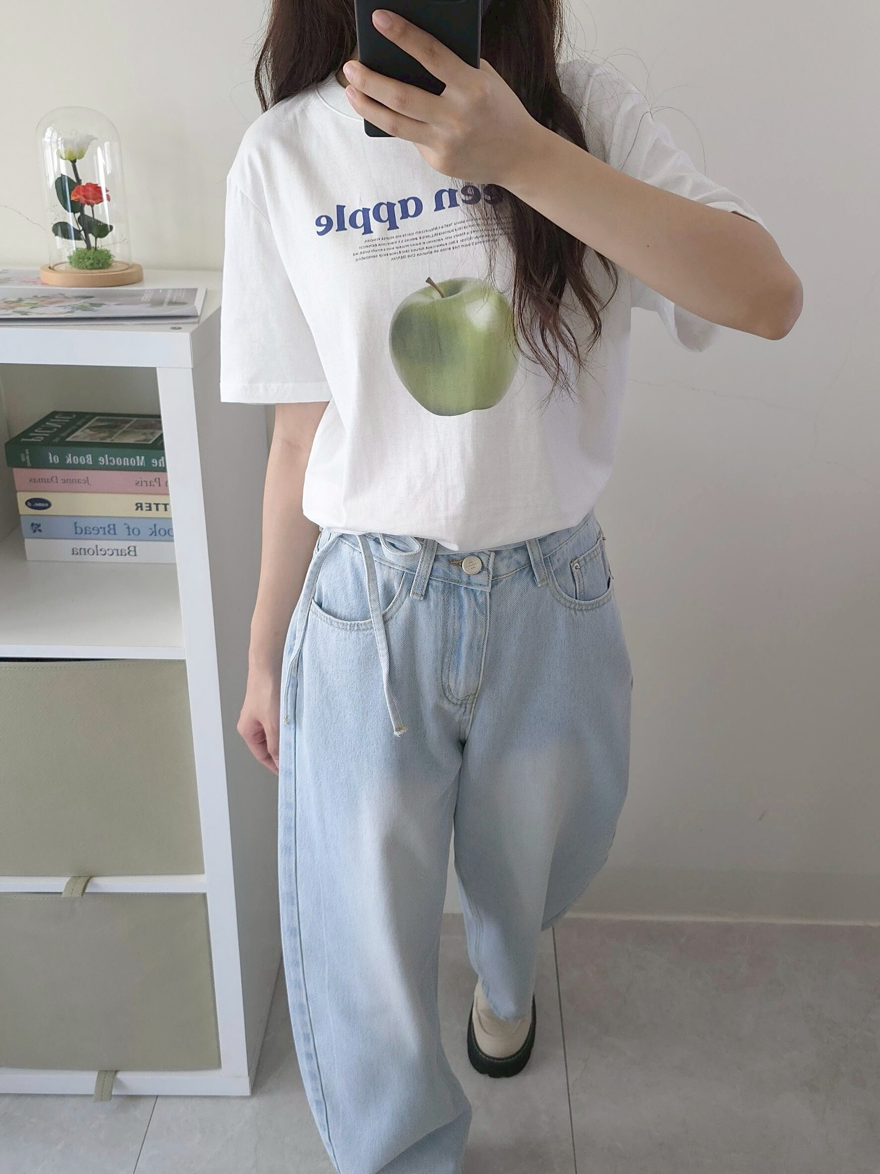 🍑🍏春日果香水果印花T恤 2𝐜𝐨𝐥𝐨𝐫. #MS02
