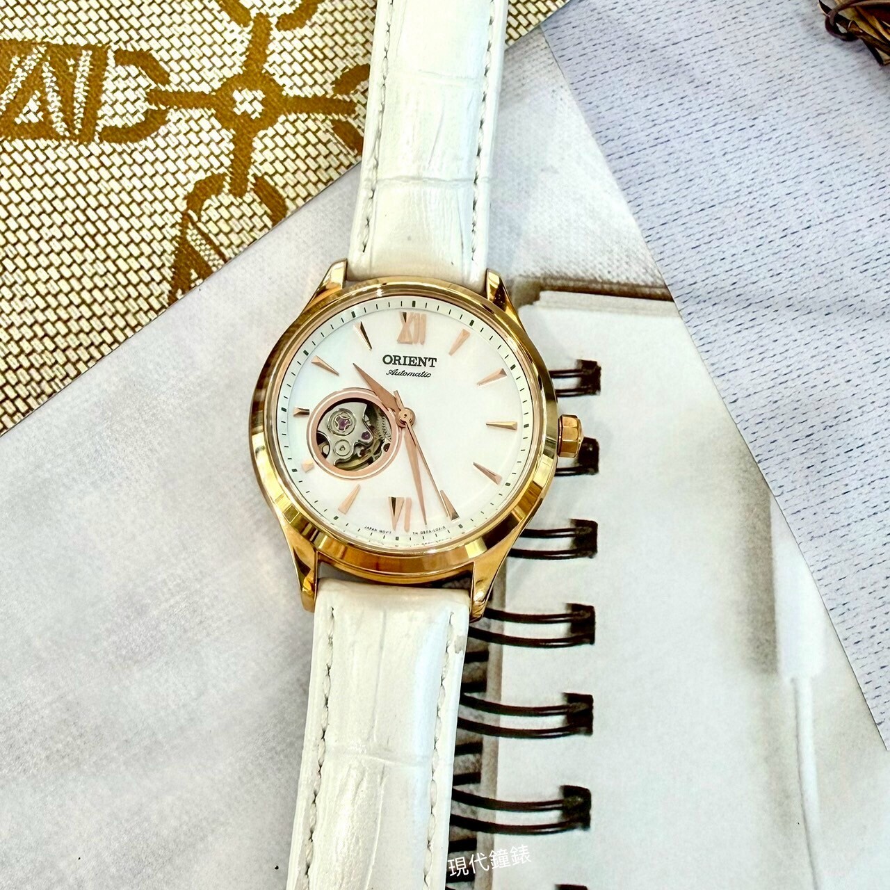 【Orient東方】東方機械皮帶錶FDBOA002W 34mm 現代鐘錶