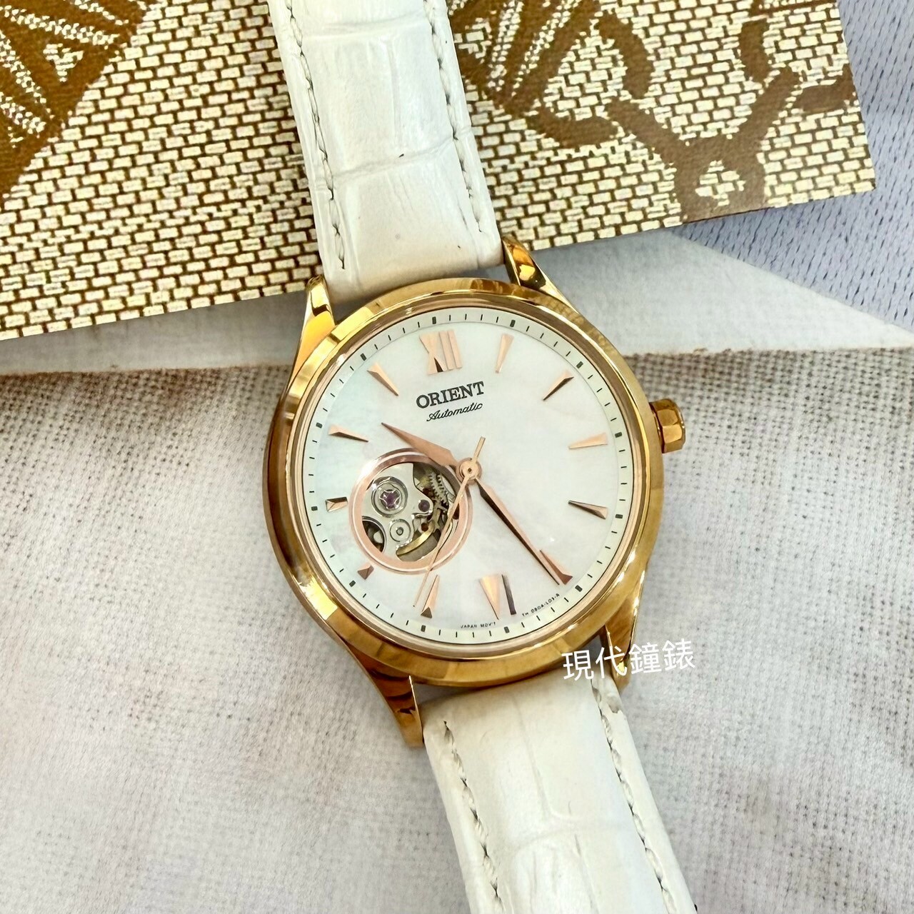 【Orient東方】東方機械皮帶錶FDBOA002W 34mm 現代鐘錶
