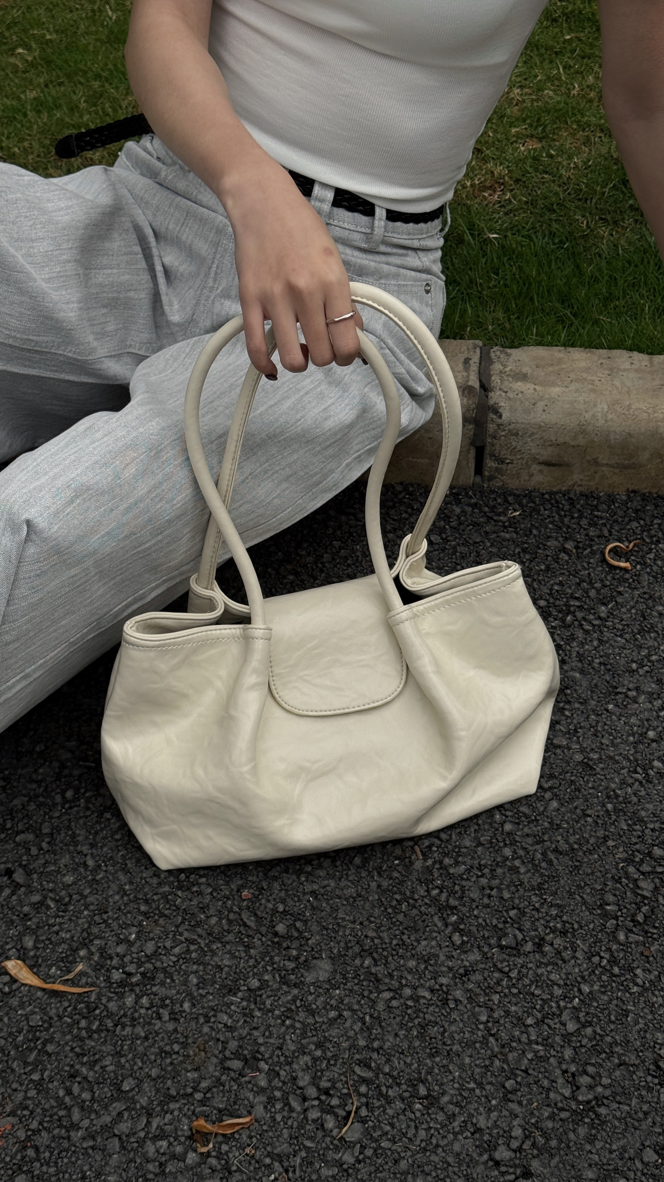 雲朵慕斯亮面大包