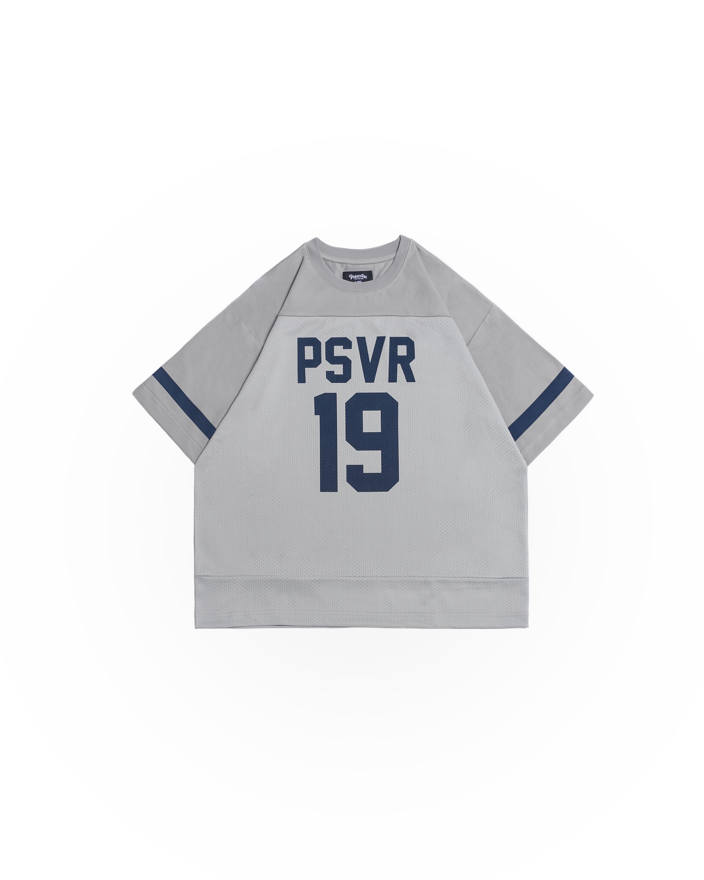 PERSEVERE MESH SPLICE JERSEY T-SHIRT 拼接球衣短袖T恤
