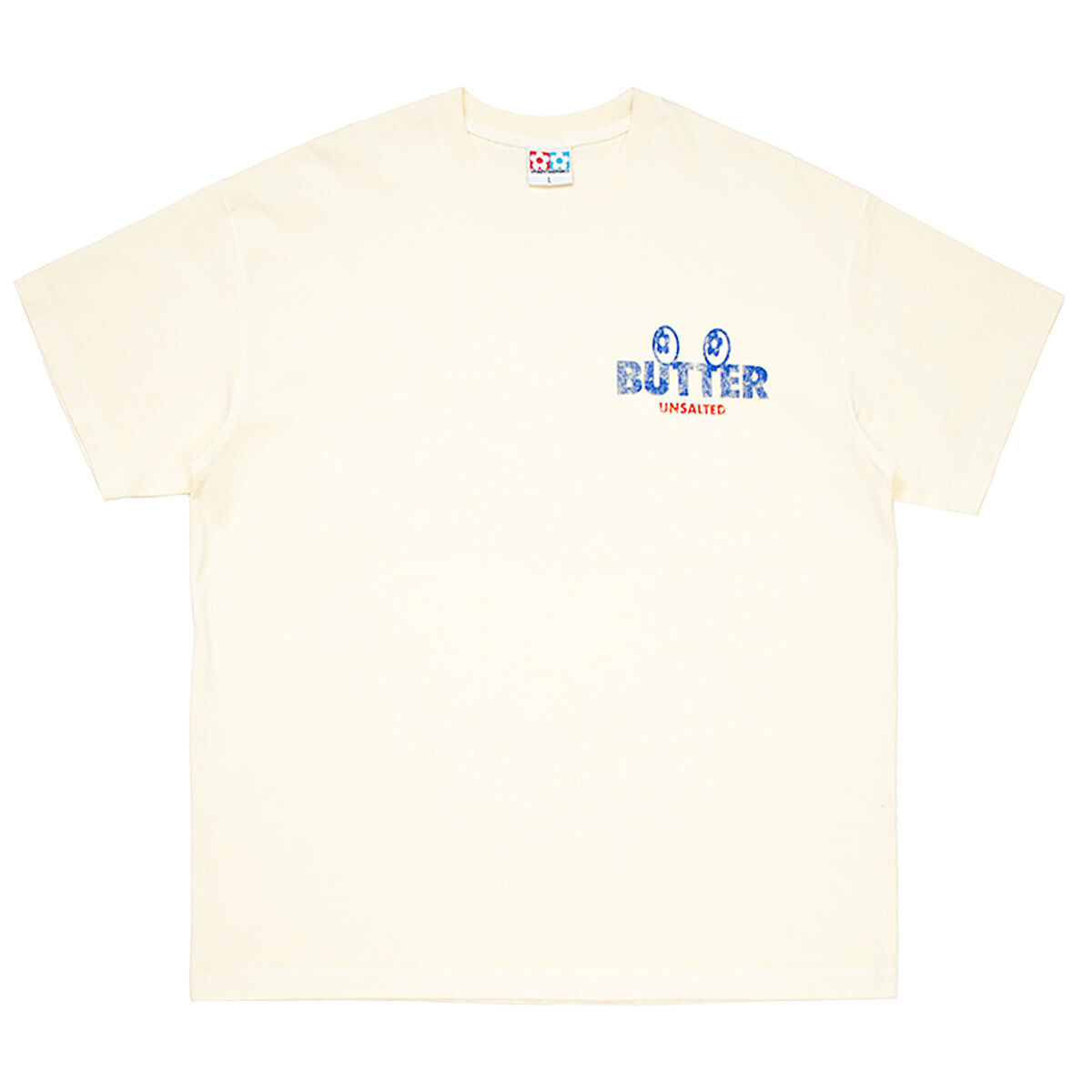 VANDYTHEPINK® BUTTER EYE LOGO TEE 米色 奶油 眼睛 印花 短T【VD1087-104】