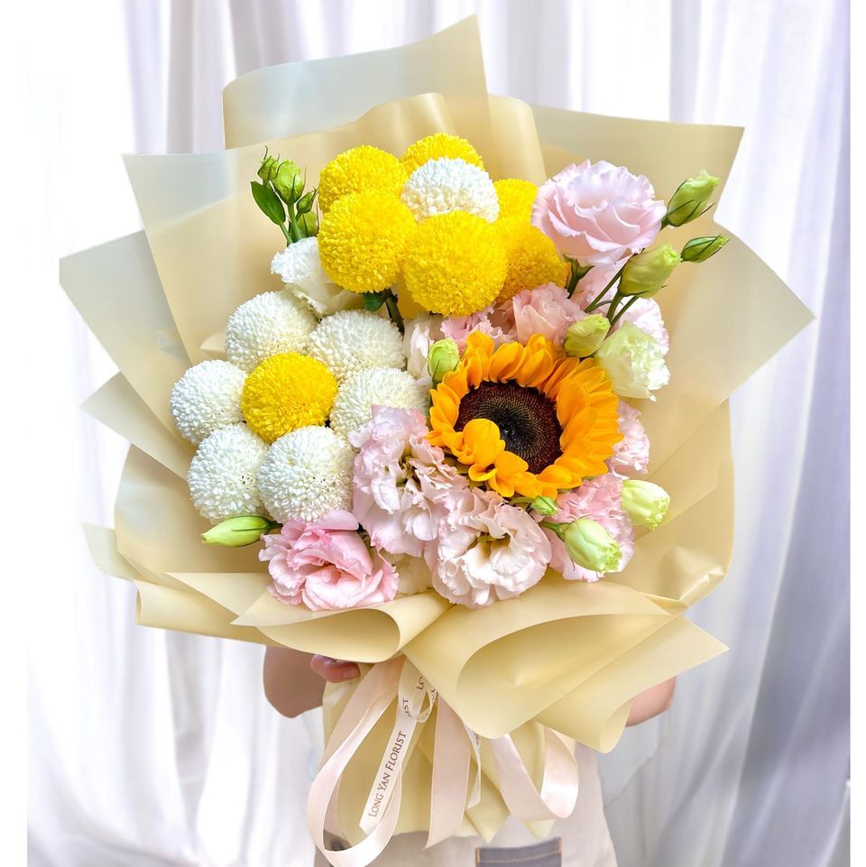 W - 向日葵波波菊_CON45003