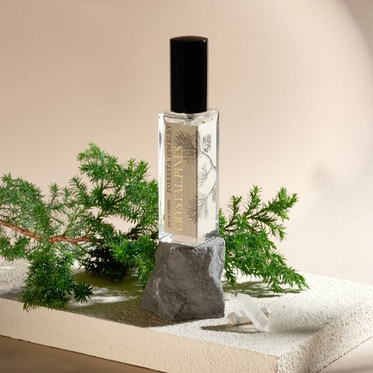 四季祈願淡香精｜冬．琥雪森 Crystal Pines 訂製香水 30ml 白水晶 白松石 淨化負能量 舒緩焦慮
