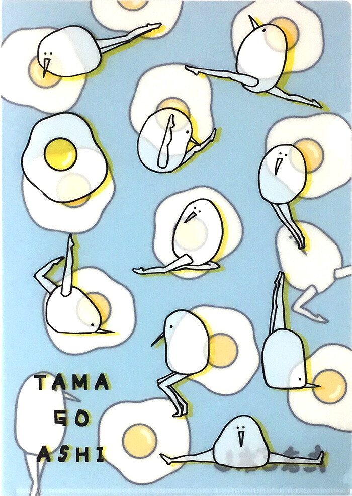 日本 蛋蛋君 A4收納資料夾 共兩款