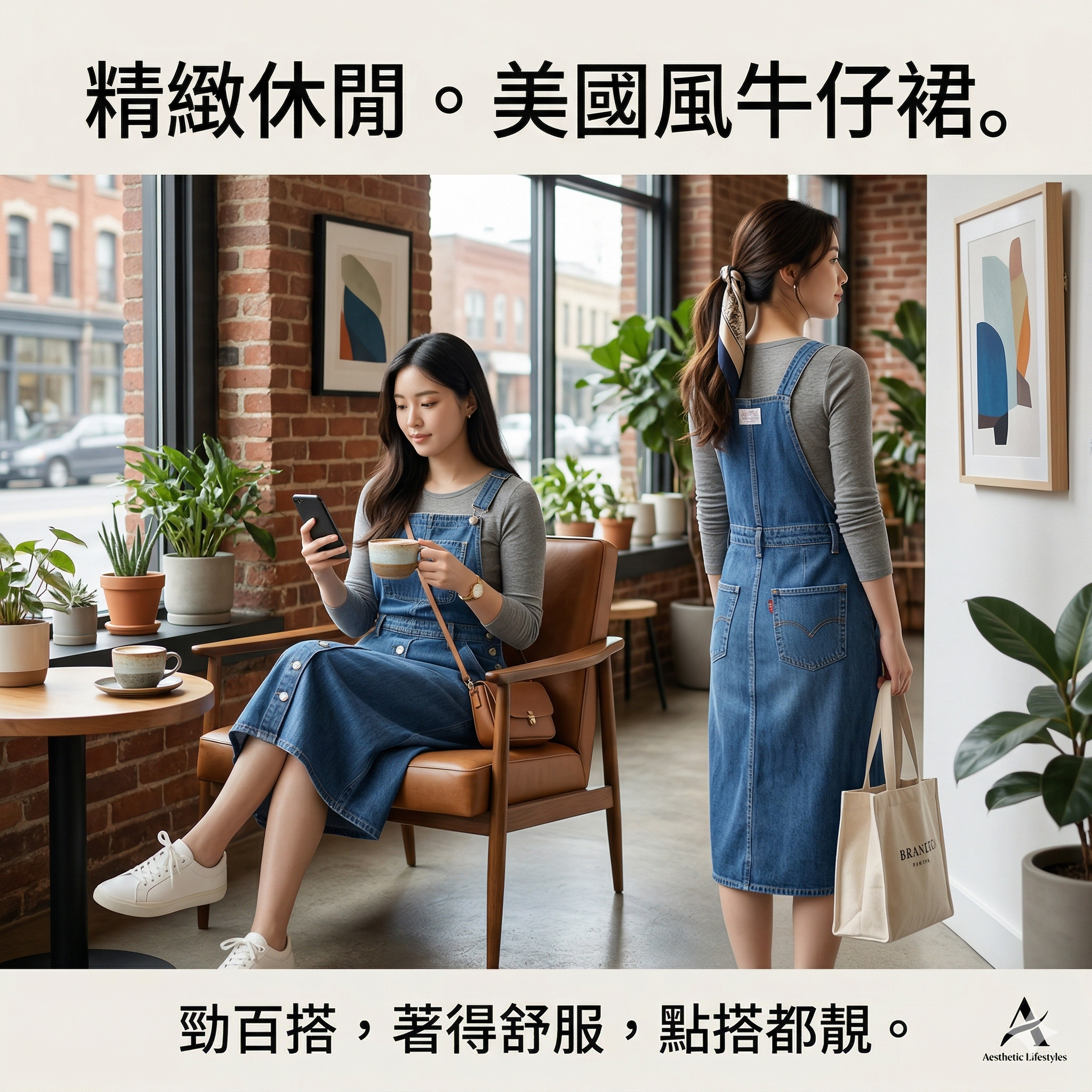 【預購】Levi's H033114 復古連身裙