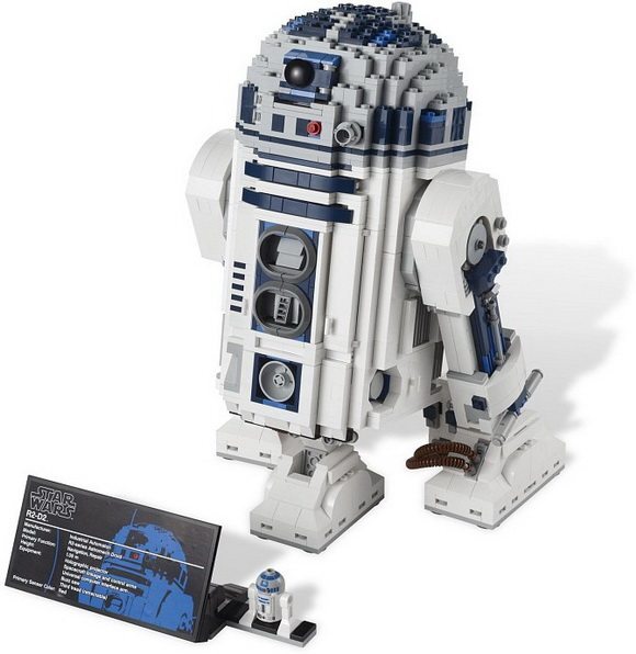 Star Wars R2-D2 Building Set Fit Lego NO BOX NA015