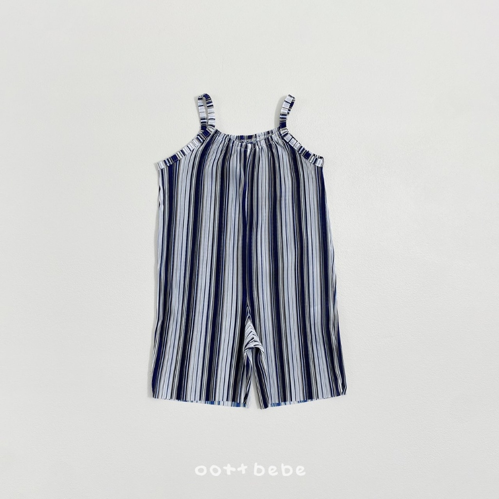 韓國🇰🇷OOTTBEBE 海洋百褶吊帶褲(XS-XL)