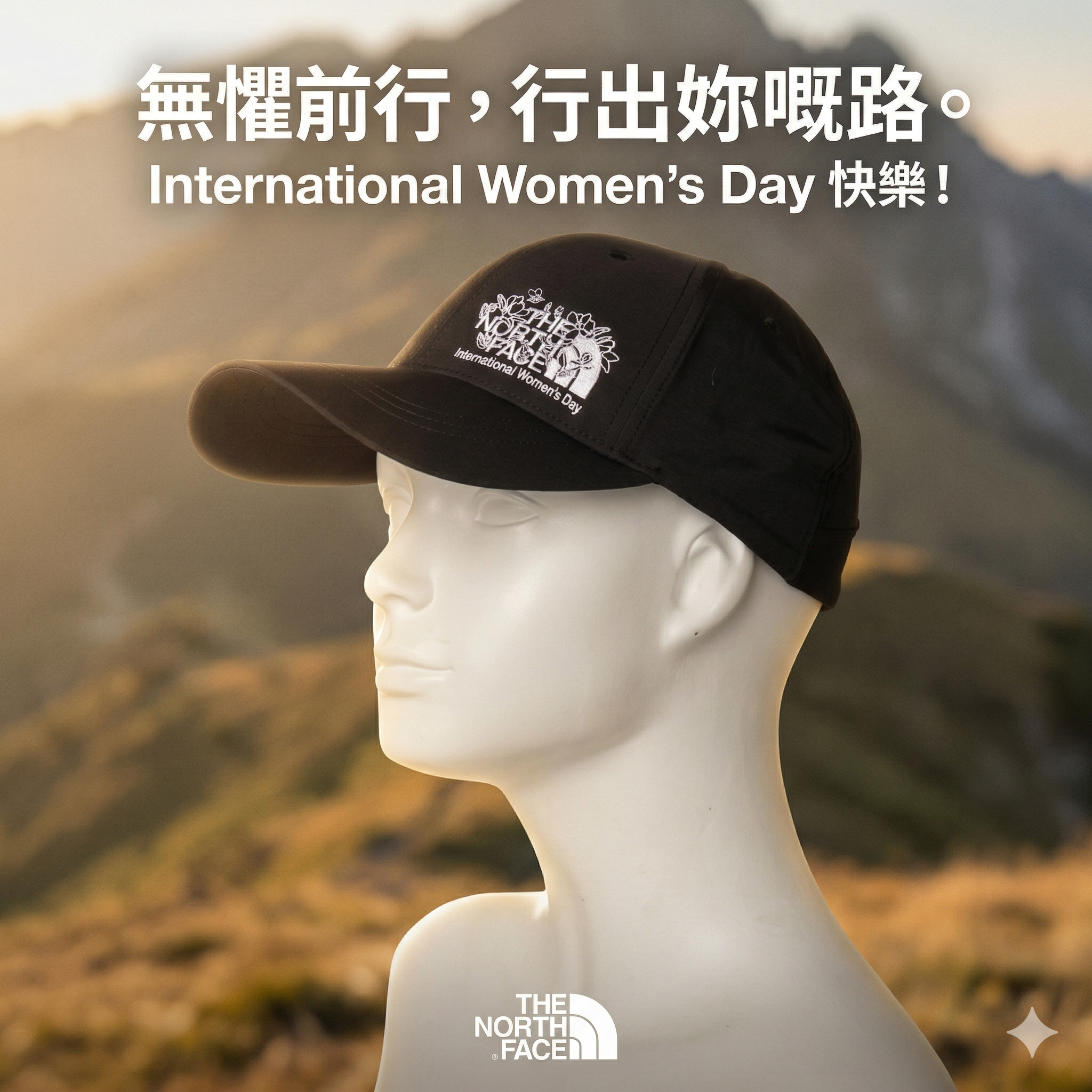 【預購】THE NORTH FACE H033115 輕量遮陽帽