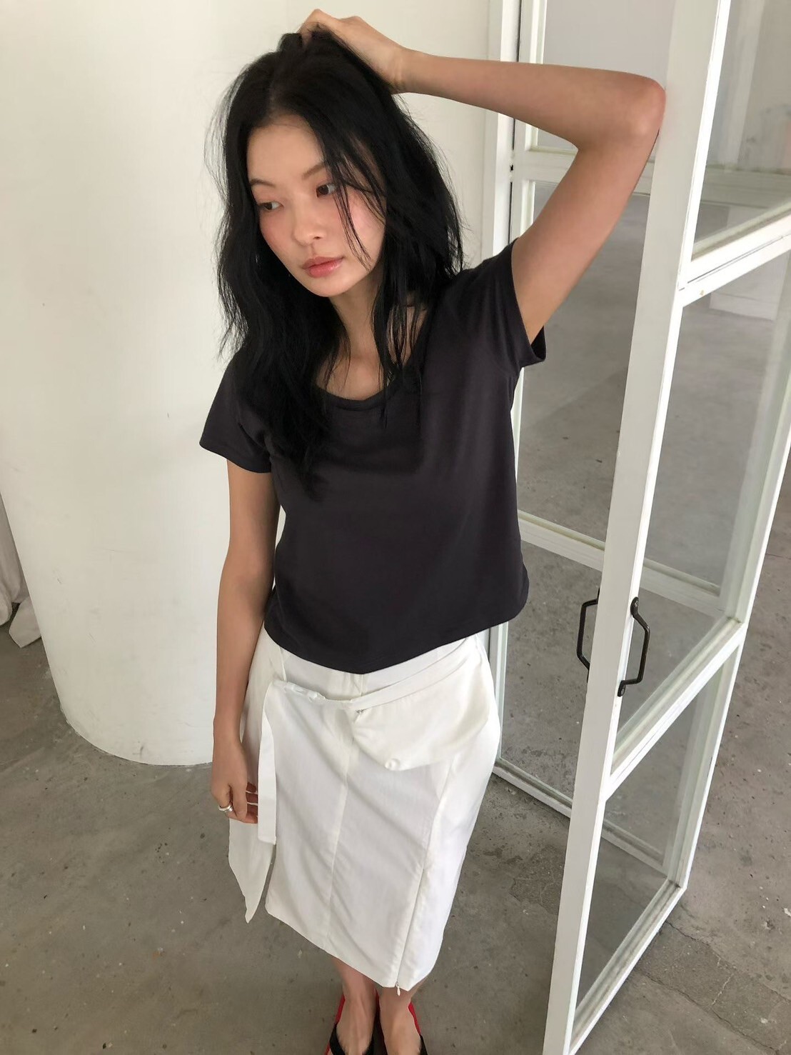 基本款daily短袖圓領棉TEE上衣 / 3色