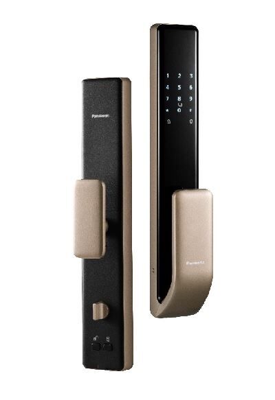 Panasonic 樂聲牌 EMR4112Y-HK 智能鎖 (金色)【包基本木門安裝】